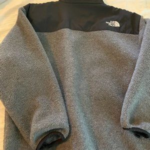The North Face Black and Grey Fleece Jacket